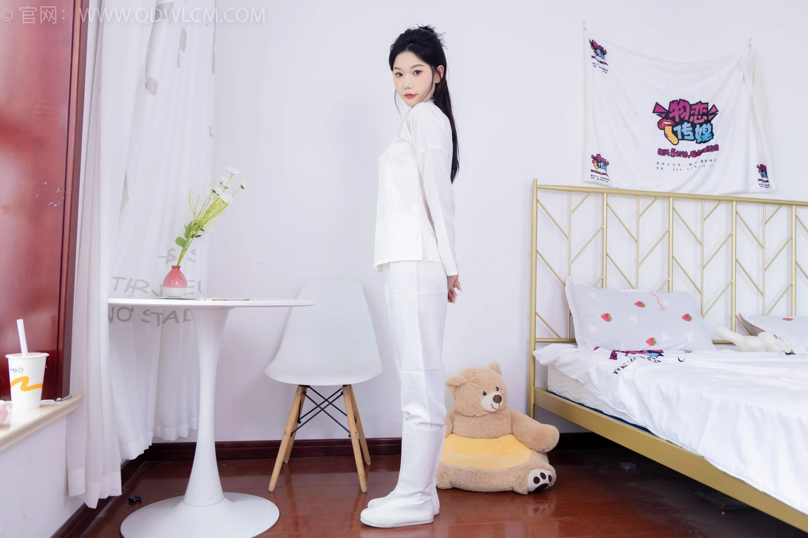 物恋传媒 NO.1586 小竹-纯白小仙女 [187P]插图5